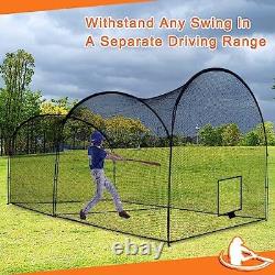 Batting Cage, Baseball Batting Cage for Backyard, Softball Batting Cage Net