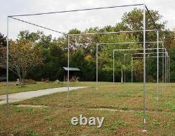 Batting Cage Frame Kit 12' x 14' x 55' EZ UP & DOWN Baseball Softball Frame Kit