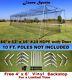 Batting Cage Net 10' x 12' x 60' #24 (42PLY) with Door & FRAME Baseball Softball