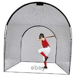 Batting Cage Net, Portable Batting Cage for Backyard, 13x10x10FT Batting Cage