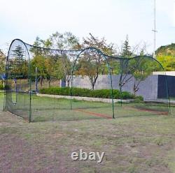 Batting Cage, Portable Batting Cage, Baseball Batting 22X12X10FT Batting Cage