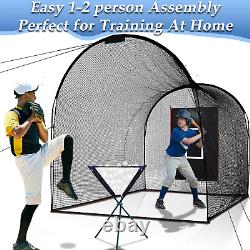 Batting Cages for Backyard Batting Cage Net Portable Batting Cage with Carry Bag