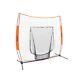 Bownet Original Big Mouth (7' x 7') Baseball Softball Hitting Pitching Net