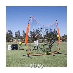 Bownet Original Big Mouth (7' x 7') Baseball Softball Hitting Pitching Net