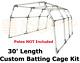 Custom Backyard Batting Cage Frame Kit, EMT Fittings for metal conduit poles