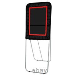 Folding Lacrosse Rebounder 3x4 Ft Backyard Volleyball Bounce Back Net Pitchback