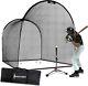 Gagalileo Baseball Batting Cage Portable 13X10FT Softball Pitching Cage Outdoor