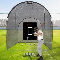 Gagalileo Baseball Batting Cage Portable 13X10FT Softball Pitching Cage Outdoor