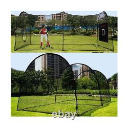 Gagalileo Batting Cage Baseball Cage Net Softball Cages, 22X12X10FT Training S