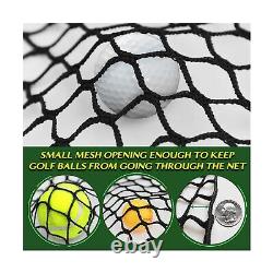 Golf Batting Cage Netting Golf Practice Nets, 10ft x 10ft x 10ft Frame NOT In