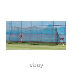 HEATER SPORTS PowerAlley Baseball and Softball Batting Cage Net and Frame, Wi