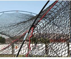 Heater Sports PowerAlley 22' Baseball and Softball Batting Cage Net and Frame