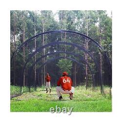 Holymus Pro 20FT 30FT Baseball Batting Cage Net and Frame, Baseball & Softbal