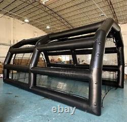 Inflatable Batting Cage Black New 20ft