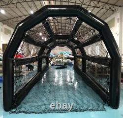 Inflatable Batting Cage Black New 20ft