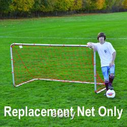 Jaypro Sports SMG-8NHP 4 x 8 Mini Soccer Goal Replacement Net Orange