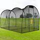 Kapler 16x10ft Baseball Softball Batting Cage, Portable Batting Training Cage Net