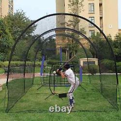 Kapler Baseball Batting Cage Replacement Net 22x12FT-NET ONLY Softball Cage Net