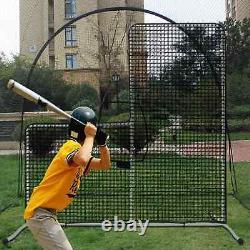 Kapler Baseball Batting Cage Replacement Net 22x12FT-NET ONLY Softball Cage Net