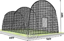 Kapler Baseball Batting Cage Replacement Net 22x12FT-NET ONLY Softball Cage Net