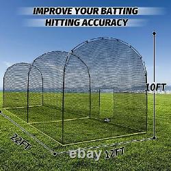 Kapler Baseball Softball Batting Cage Batting Cage Net Backyard Training with