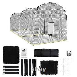 Kapler Baseball Softball Batting Cage Batting Cage Net Backyard Training with