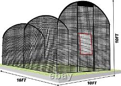 Kapler16x10x10FT hitting cage Replacement Net. Net Only, No Hitting Cage Included