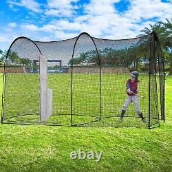 Kapler16x10x10FT hitting cage Replacement Net. Net Only, No Hitting Cage Included