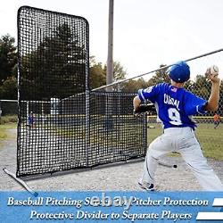 L Screen Baseball for Batting Cage Portable L Screen Baseball Baseball L Screen
