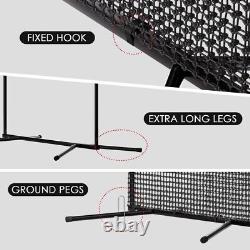 MR L-Screen, Professional Baseball Pitching Screen 7x5FT, Baseball Pitching Net