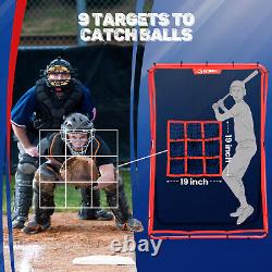 Pitchback Nest Baseball Softball Pitching Practice Rebounder Net Pitching Target