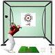 Premium Steel Metal Golf Driving Cage 10ft x 10ft x 10ft Training Aids Practice
