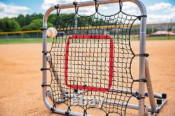 Pro Portable Rebounder 3' X 3' Softball/Baseball Net Lightweight, Sturdy Rebou