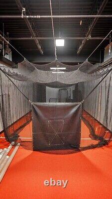 Professional Baseball Batting Cage
