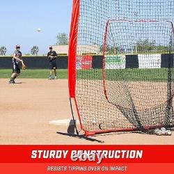 Red Malla De Baseball Softball Practica Profesional Lanzar Batear Atrapar NUEVO
