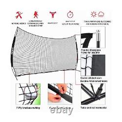 Sports Barrier Net, Sports Net, Barricade Backstop Net, Perfect for Baseball, Sof