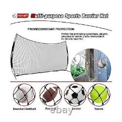 Sports Barrier Net, Sports Net, Barricade Backstop Net, Perfect for Baseball, Sof