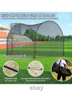 VEVOR baseball batting cages, softball and baseball batting cage mesh and frames