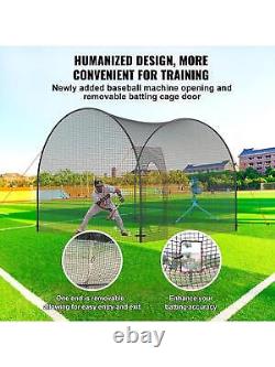 VEVOR baseball batting cages, softball and baseball batting cage mesh and frames