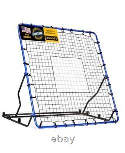 Volleyball Rebounder Net Adjustable Baseball Rebounder Net with Durable