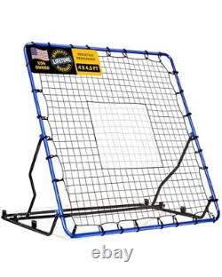 Volleyball Rebounder Net Adjustable Baseball Rebounder Net with Durable